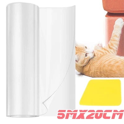 5M Cat Couch Protector Sofa Self-adhesive Tape Furniture Anti-Scratch Post Guard