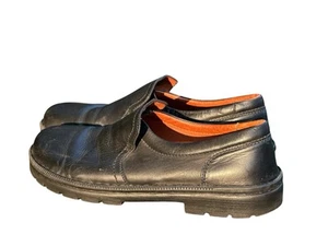 Birkenstock Footprints Loafer Men’s Shoe Black Leather Portugal Size 44 CLEAN! - Picture 1 of 7