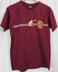 NICKELODEON SPONGE BOB SANTA CRUZ T-SHIRT TEE WEINROT HERREN GRÖSSE S SMALL SM - Bild 1 von 6
