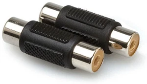 Acopladores adaptadores conector de cable HOSA GRA-101 Phono RCA - Paquete de 2 - Imagen 1 de 1
