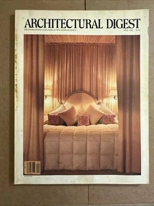 Architectural Digest Magazine April 1981 - Picture 1 of 4