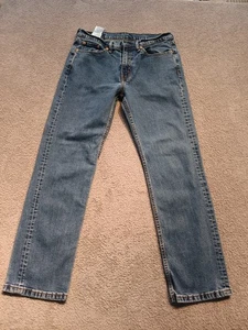 Levi’s 514 Straight Fit Jeans Herren Größe 38x30 Blau Denim Medium Wash - Bild 1 von 8