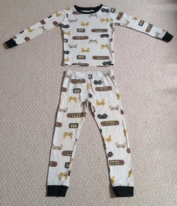 Conjunto de pijama camisa y pantalón 100 % algodón multicolor talla 6/6A Carter's para niños 24 - Imagen 1 de 16