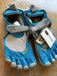 Nuevo Vibram W4456 Treksport verde azulado descalzo cinco dedos zapatos descalzos para mujer 41 9 - Imagen 1 de 6