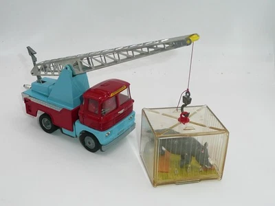 Corgi 1144 Chipperfields Circus Scammell Handwerker Kran VnrNeuwertig mit Käfig & Nashorn - Bild 1 von 4