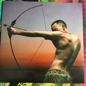 OLLY ALEXANDER POLARI ORANGE/BLACK VINYL LP RECORD NEW POSTER LTD NUMBERED - Picture 1 of 3