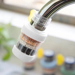 Prevent Water Leak Faucet Filter Built-in Layered Filter Calcium Sulfite Filter - Picture 1 of 12