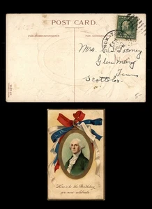 Mayfairstamps US to Glenmary TN George Washington Postcard aat_15045 - Picture 1 of 2