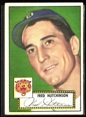 Fred Hutchinson 1952 Topps L #126 Tigres de Detroit Foto 1 de 3