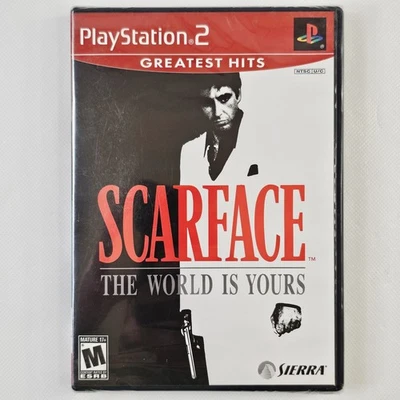 Scarface Greatest Hits Sony PlayStation PS2 Brand New Factory Sealed - Image 1 of 4