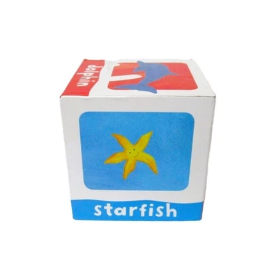 Fisher Price Stack and Explore Blocks Set of 5 First Words Animals Nested - Image 1 of 4