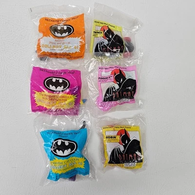 Lote de 6 vehículos MIP McDonald’s Batman 1991 y 1993 Foto 1 de 4