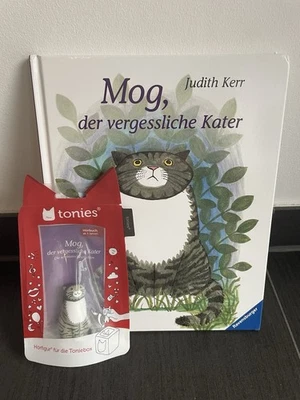 Mog Der Vergessliche Kater Tonie + Buch Set Neu Tonies Deutsch Rar Selten Rar - Bild 1 von 2