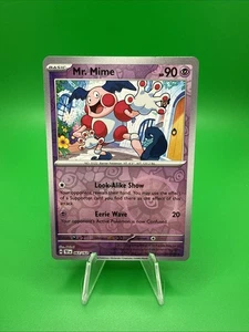 Mr. Mime 063/162 SV05: Temporal Forces Reverse Holo. Pokemon. B28 - Picture 1 of 2
