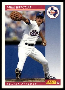 1992 Score #174 Mike Jeffcoat - Picture 1 of 2