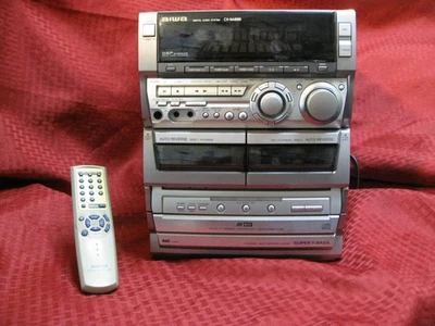 AIWA CX-NA888 Vintage Stereo CD Changer  Tuner Video Aux w/ Remote NO TAPE - Image 1 of 4