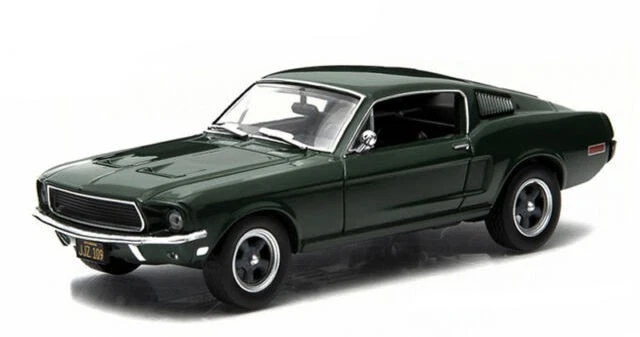 1/43 FORD MUSTANG GT MCQUEEN BULLITT 1968 GREENLIGHT 86431 - Immagine 1 di 1