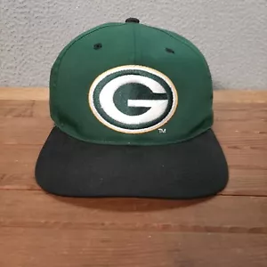 Cappello vintage Green Bay Packers adulto verde nero specialità sportive anni 90 Y2K - Foto 1 di 10