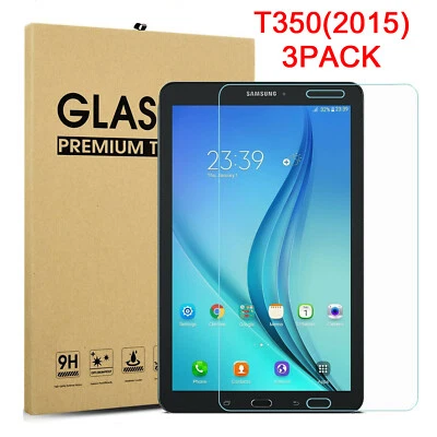 3x Tempered Glass Screen Protector For Samsung Galaxy Tab A 8.0 2015 T350 T355 - Image 1 of 4