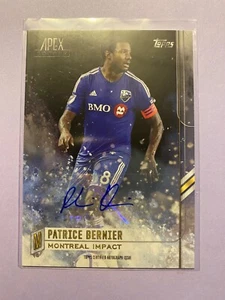 A27,238 - 2015 Topps Apex MLS Autographs #80 Patrice Bernier - Picture 1 of 1