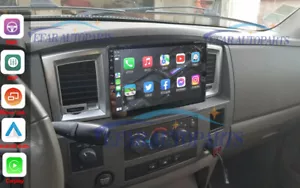 Android 13 CarPlay Car Stereo Radio GPS For 2006-2008 Dodge Ram 1500 2500 3500 - Picture 1 of 21