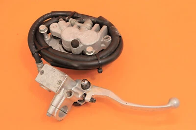 2001 00-09 DRZ400S OEM Pinza de freno delantera Soporte Cilindro maestro Manguera Palanca Foto 1 de 4