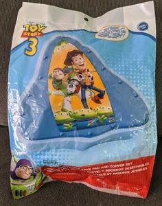 Disney Pixar Toy Story 3 Wilton Disposable Cake Pan And Toper Set - Picture 1 of 8