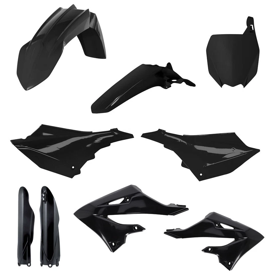 Kit completo de plástico Acerbis conjunto preto para YAMAHA YZ125 YZ250 2022-2023 - Imagem 1 de 1