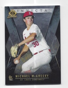MICHAEL MCGREEVY INVICTA BI-24 2021 BOWMAN DRAFT PROSPECT  1.49 SHIP J108