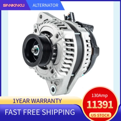 Alternador 11391 para HONDA ODYSSEY 2008-2010 ACURA TL 2009-2014 3,5 L V6 130A S6 Foto 1 de 4
