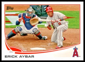 2013 TOPPS #489 ERICK AYBAR LOS ANGELES ANGELS - Picture 1 of 2