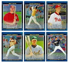 2002 BOWMAN DRAFT All CHROME Prospects #BDP1-165 1st RC Buy More & Save YOU PICK