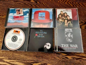 6 OST THE PHANTOM OF OPERA TOYS WITH HONORS THELMA & LOUISE THE WAR 6 CDS - Picture 1 of 2