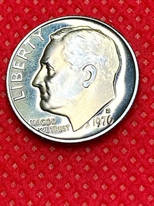 1976-S Roosevelt Dime Gem Quality From Proof - Picture 1 of 3