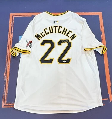 Andrew Mccutchen Signed Authentic Pirates Jersey Nike Autographed Auto JSA Sz XL - Image 1 of 2