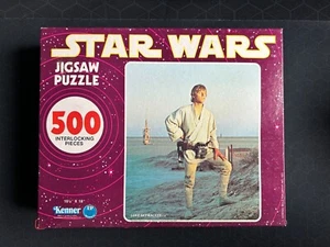 1977 Kenner Star Wars Luke Skywalker Farmboy NEW Sealed 500 Piece Puzzle SPM - Picture 1 of 7