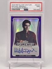 2020 Leaf Metal Pop Century  Michael Imperioli Auto Purple 4/7 PSA 9 Pop 1