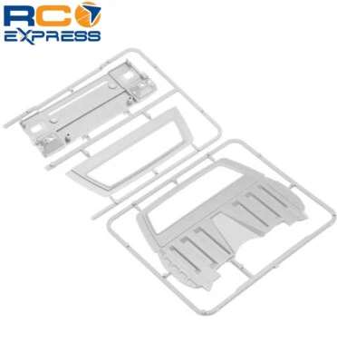 RC 4WD Mojave II Cab Back Panels And Grill Parts Tree (Primer Gray) RC4Z-B0074 - Image 1 of 2