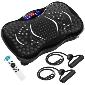 Vibration Plate Exercise Machine Whole Body Vibration Platform w/Remote Control - Picture 1 of 17