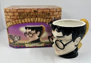 NEU Enesco Harry Potter Kaffeebecher 2000 Zauberstein Vintage in Box - Bild 1 von 10