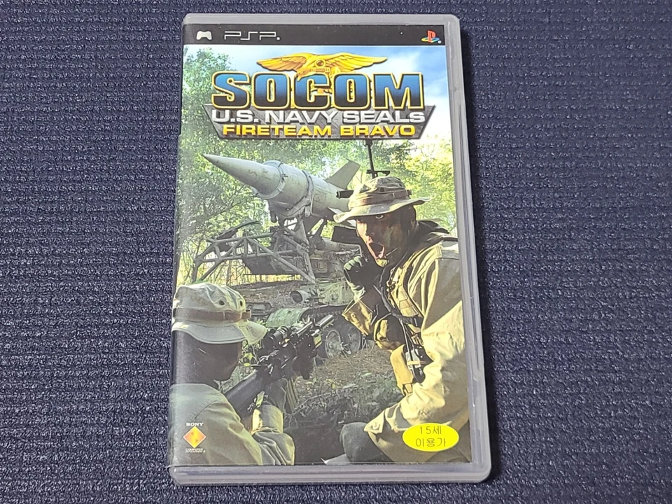 Sony PlayStation Portable Socom U.S Navy Seals Fireteam Bravo Game Korea Ver PSP - Image 1 of 4