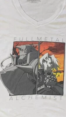 Full Metal Alchemist T Shirt Womens Medium M White  - Image 1 of 4