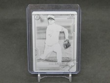 2021 BOWMAN DRAFT CHAD DALLAS 1/1 PRINTING PLATE TORONTO BLUE JAYS DE2