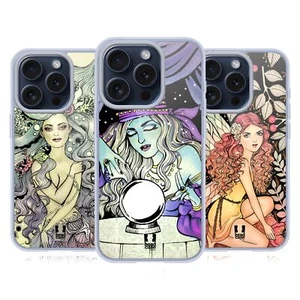 HEAD CASE DESIGNS ENCHANTRESSES SOFT GEL CASE FOR APPLE iPHONE PHONES - Picture 1 of 10