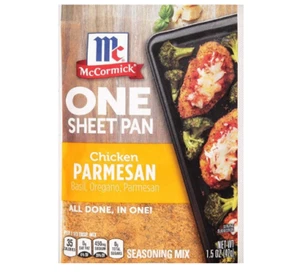 McCormick One Chicken Parmesan Seasoning Mix (2 Pack) 1.5 oz Packets - Picture 1 of 1
