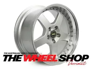 SIMMONS FR1 20X8.5 FRONT 20X9.5 REAR FITTED WITH NEW TYRES FORD FITMENT SIL - Picture 1 of 2