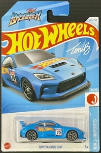 HOT WHEELS 2024 - TOYOTA GR86 CUP #203/250 - BLUE - HW J-IMPORTS - LONG - TONI B - Picture 1 of 2