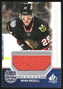 2014-15 SP Game Used Stadium Series Materials Jerseys #SSBB Bryan Bickell