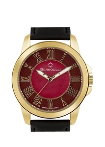 Bernouilli Roman Numerals 39mm Case Ladies Watch - Picture 1 of 4