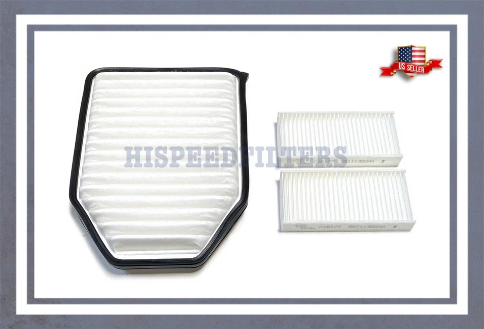 Filtro de aire de motor y cabina para Jeep Wrangler 2011-2017 2018 Wrangler JK  Foto 1 de 1